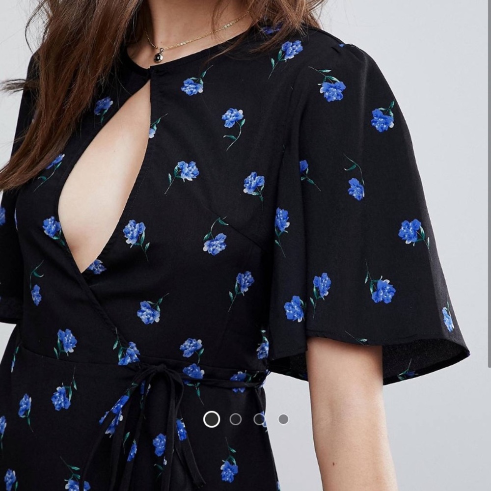 Fashion Union wrap top